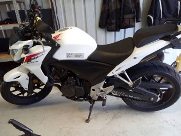 2014 Honda CB500F LAMS hire motorcycle
