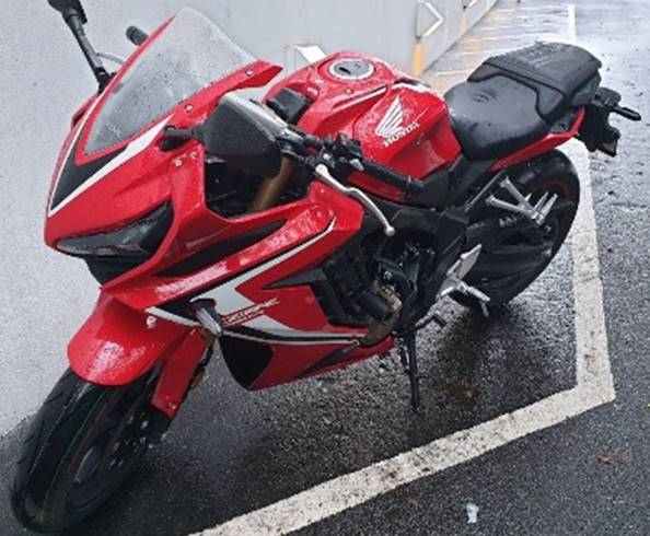 2020 Honda CBR650R LAMS sports hire motorcycle